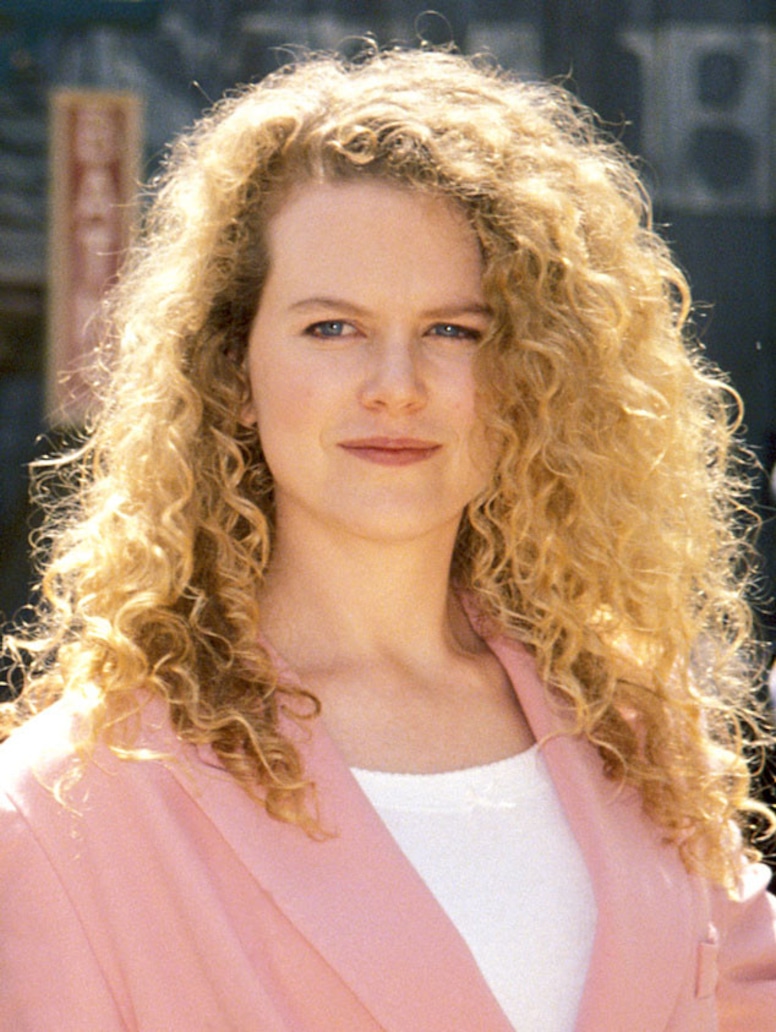Nicole Kidman, 1992, Hair
