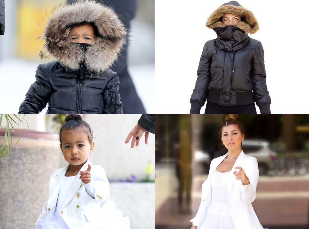 Bruna, North West Outfits