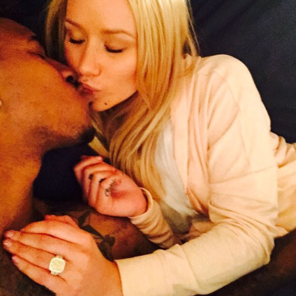 All The Details On Iggy Azalea S 500 000 Engagement Ring E Online