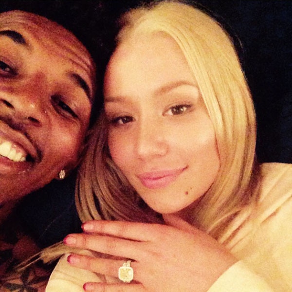 Iggy Azalea, Nick Young, Engagement, Instagram