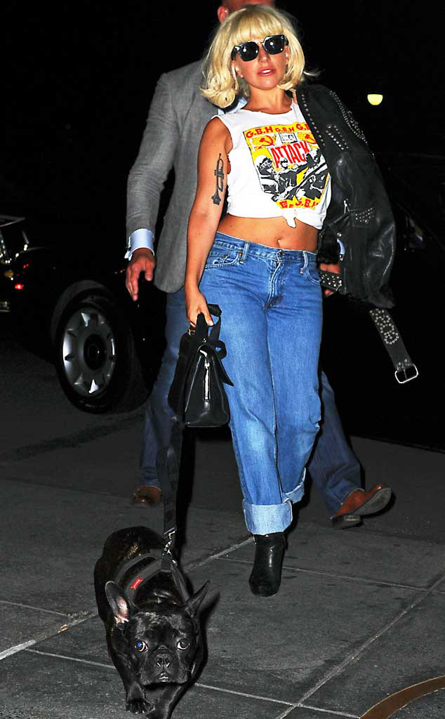 Rocking Out From Lady Gagas One Of A Kind Street Style E News 