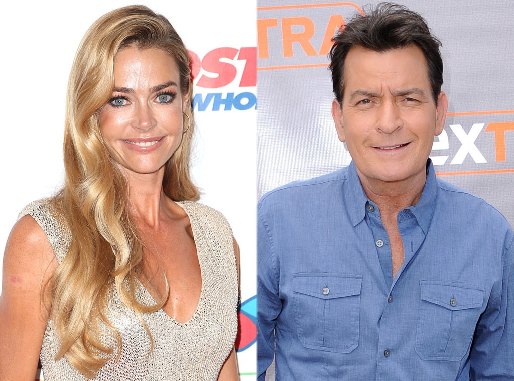 Denise Richards, Charlie Sheen