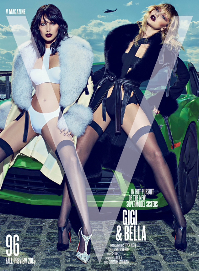 Gigi & Bella Hadid Get Super Sєxy in V - E! Online - CA