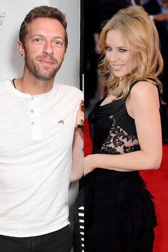 Kylie Minogue, Chris Martin