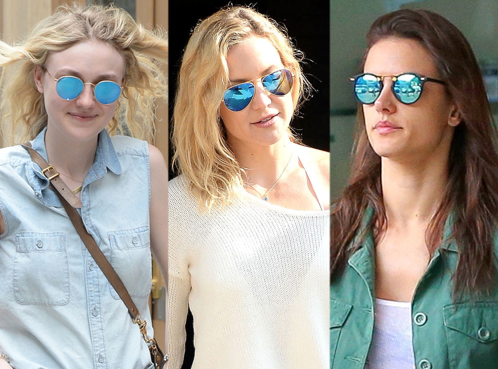 Blue sunglasses best sale