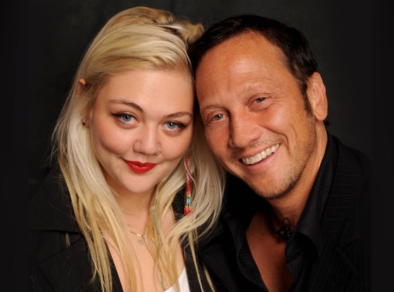 ?Elle King with her biological father Rob Schneider