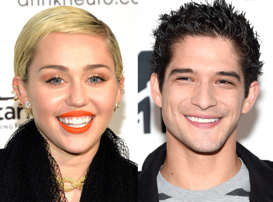 Tyler Posey de Teen Wolf diz que Miley Cyrus foi seu primeiro beijo