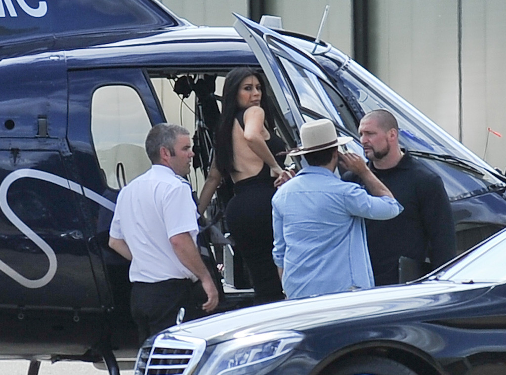 Kim Kardashian Goes Braless, Shows Nipples Through Sheer Dress: Pic