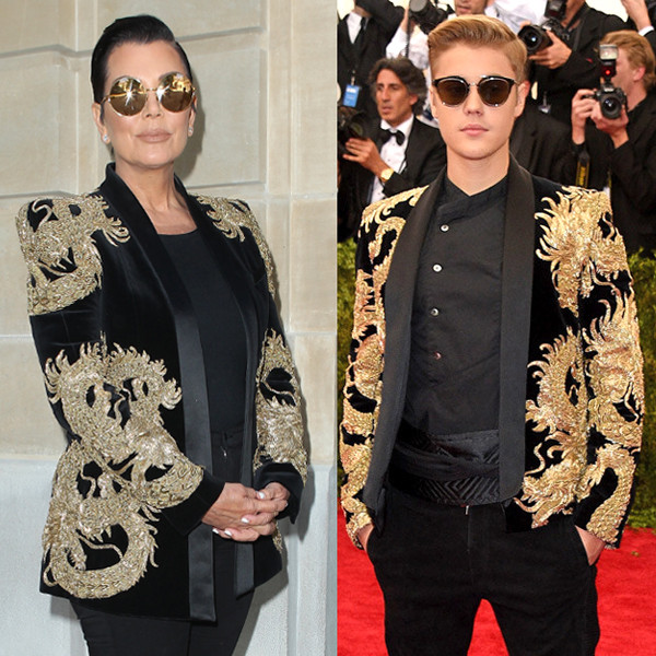 Bitch Stole My Look! Jenner Recycles Justin Bieber's E! Online -