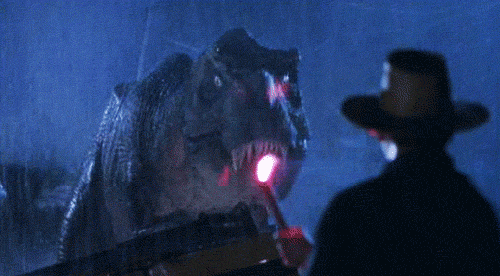 Risultati immagini per Jurassic park gif