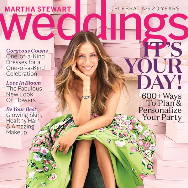 SJP Debuts Bridal Shoe Line In Martha Stewart Weddings