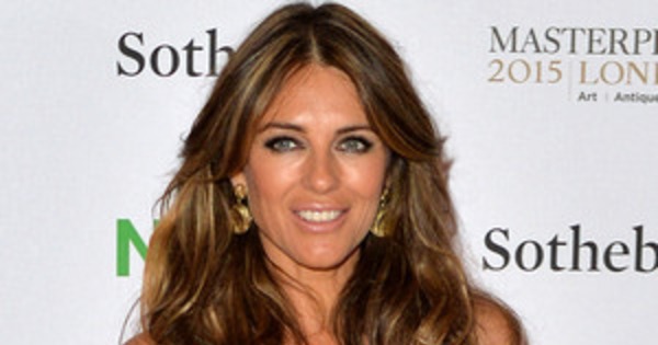 Elizabeth Hurley Sunbathes Topless and We Just Cant Even 