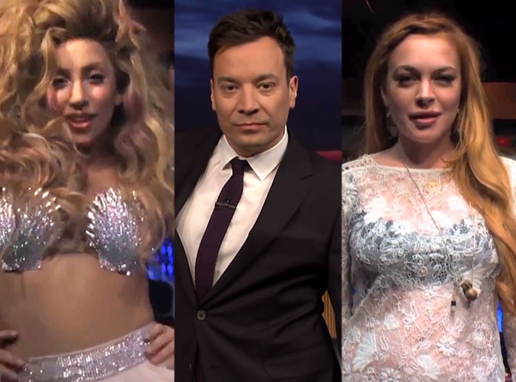 Bravo Taglines, Lady Gaga, Jimmy Fallon, Lindsay Lohan