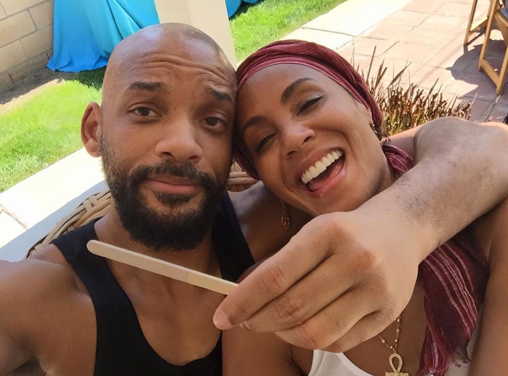 Will Smith and Jada Pinkett Smith Share Sweet PDA—See the Pic!