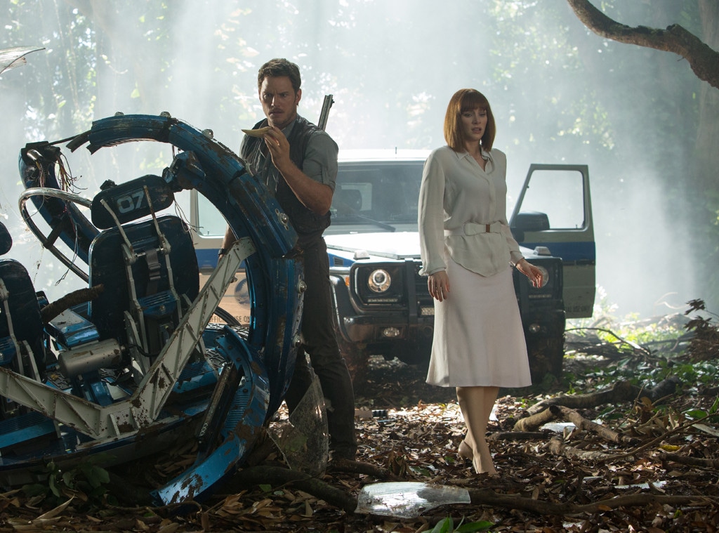 Jurassic World, Bryce Dallas Howard, Chris Pratt