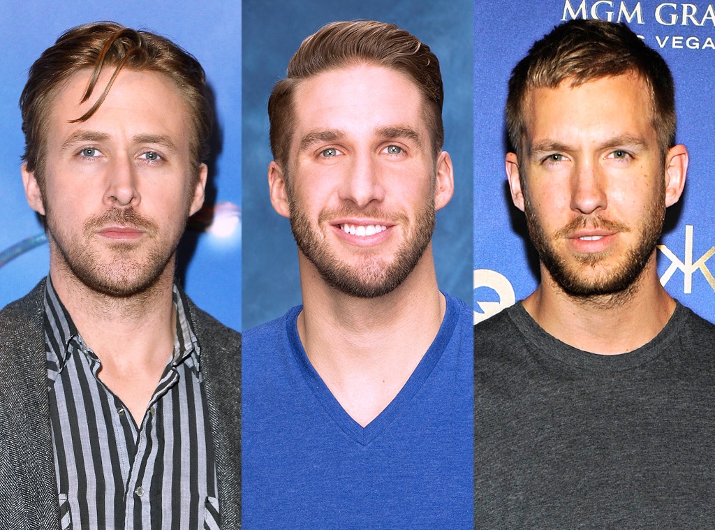 Ryan Gosling, Shawn B., Calvin Harris