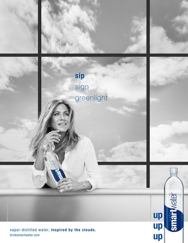 Jennifer Aniston, Smartwater Campaign