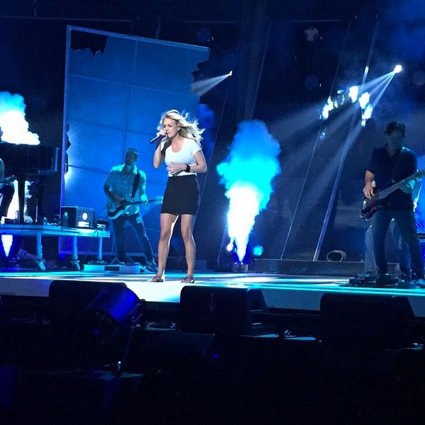 Carrie Underwood, CMT Rehearsal