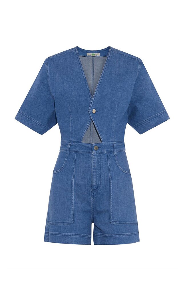 denim rompers