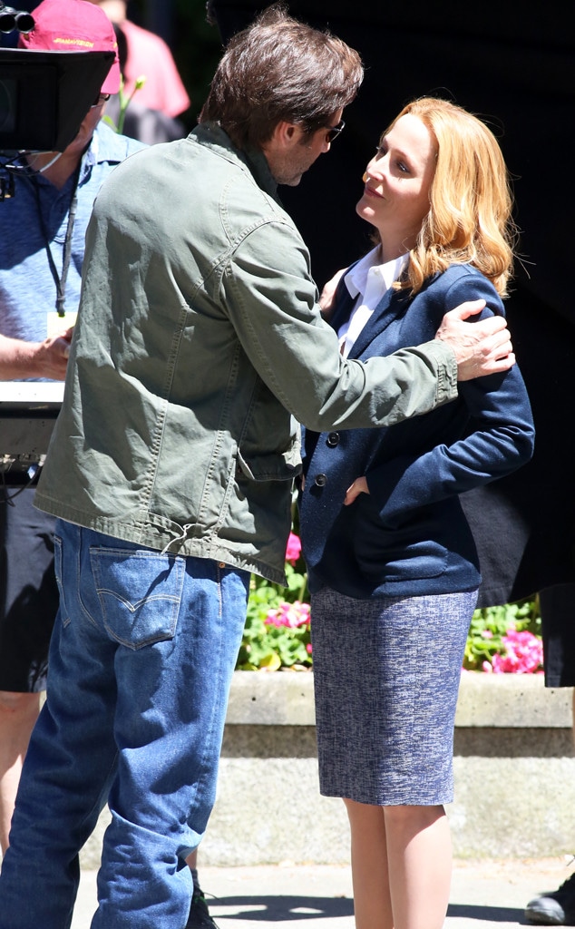 Gillian Anderson, David Duchovny 