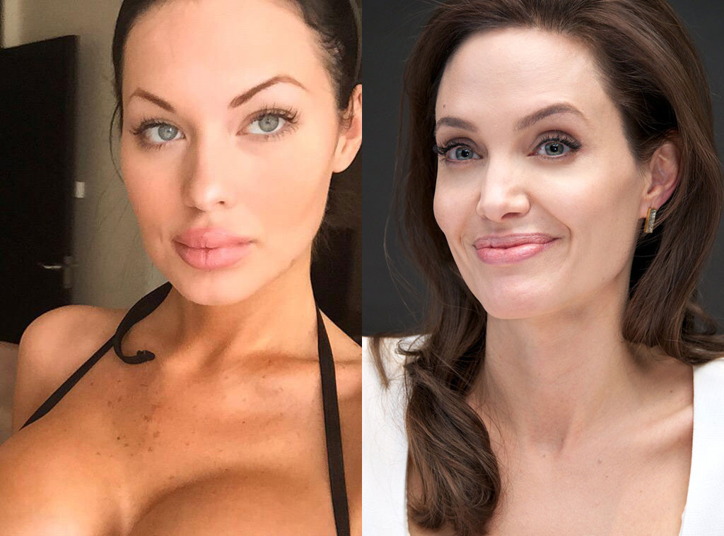 Meet Angelina Jolies Look Alike Veronika Black Says Shes Still