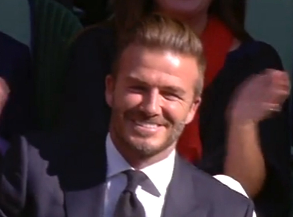 David Beckham, Wimbledon
