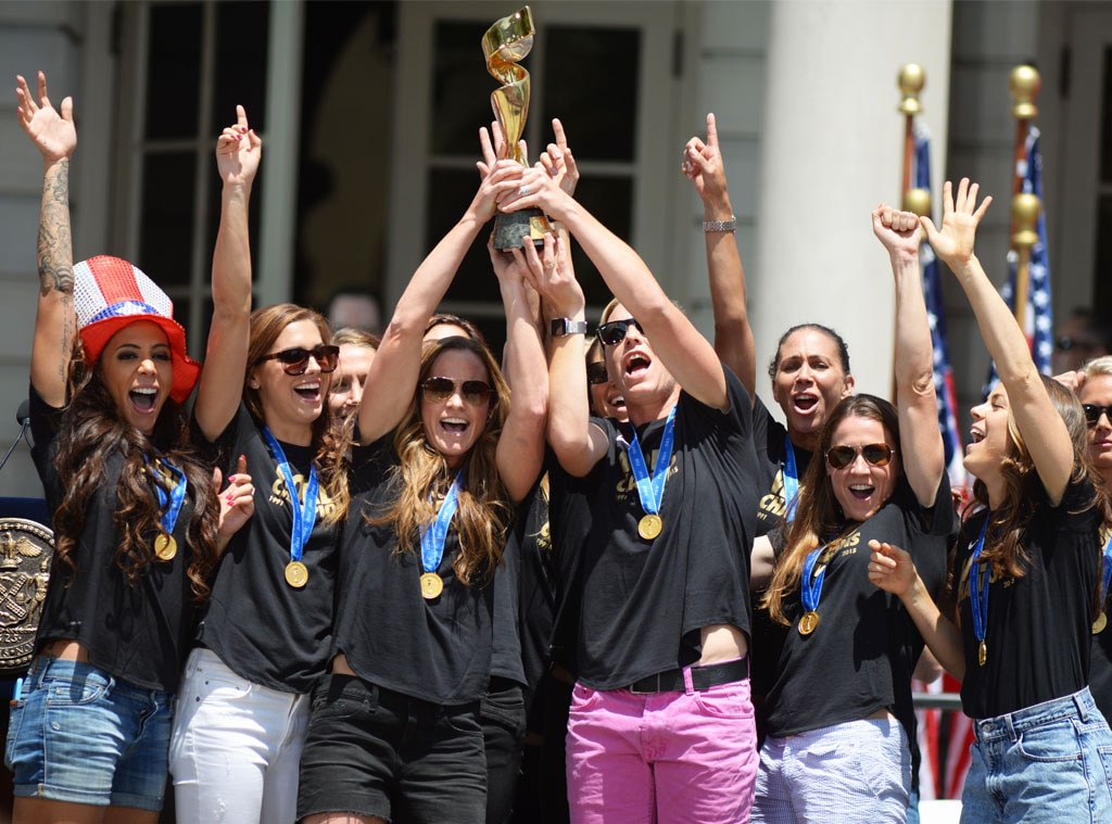 Women's U.S. Soccer Team from The Big Picture Today's Hot Photos  E! News