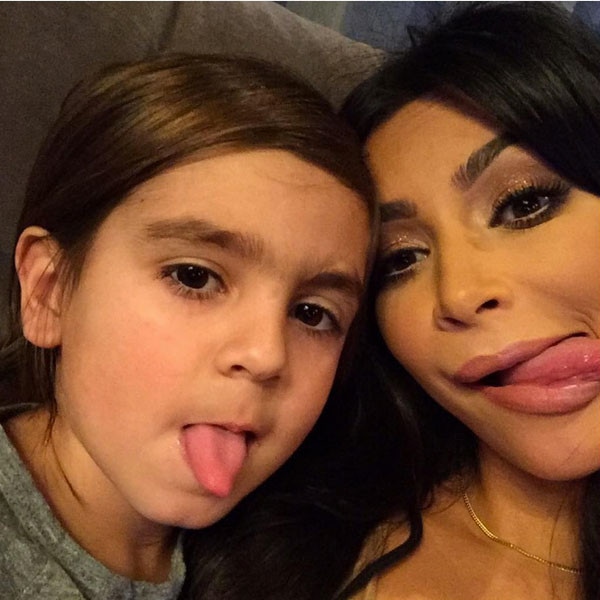 Kim Kardashian Instagram, Mason Disick
