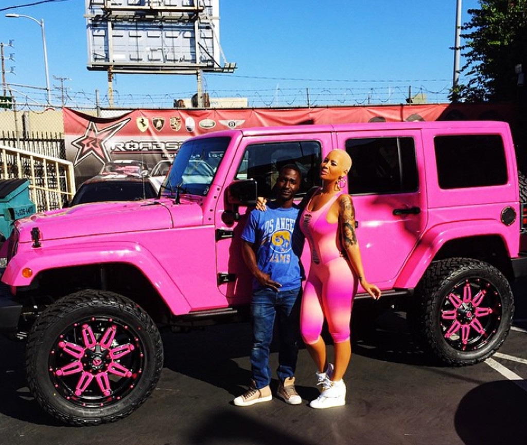 Amber Rose is Now a Real-Life Barbie With Hot Pink Everything: Pics! - E!  Online