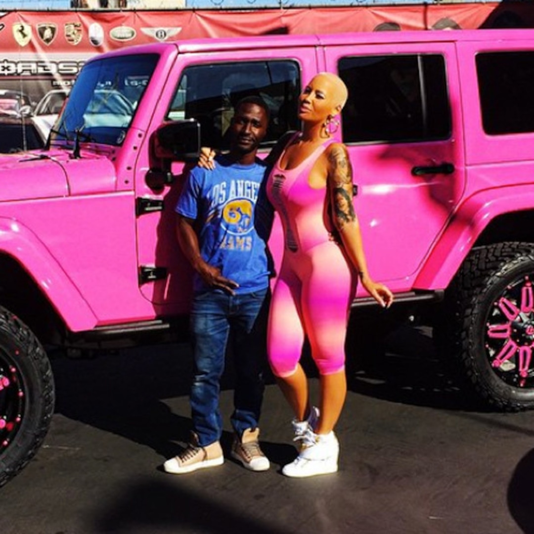 Amber Rose is Now a Real-Life Barbie With Hot Pink Everything: Pics! - E!  Online