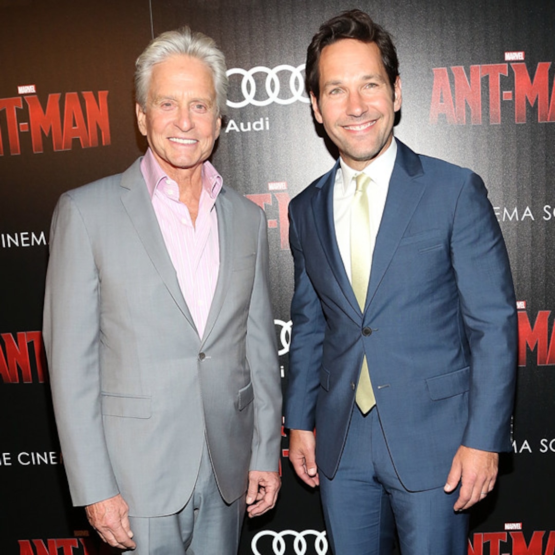 Paul Rudd and Michael Douglas Talk Ant-Man: Watch Now!