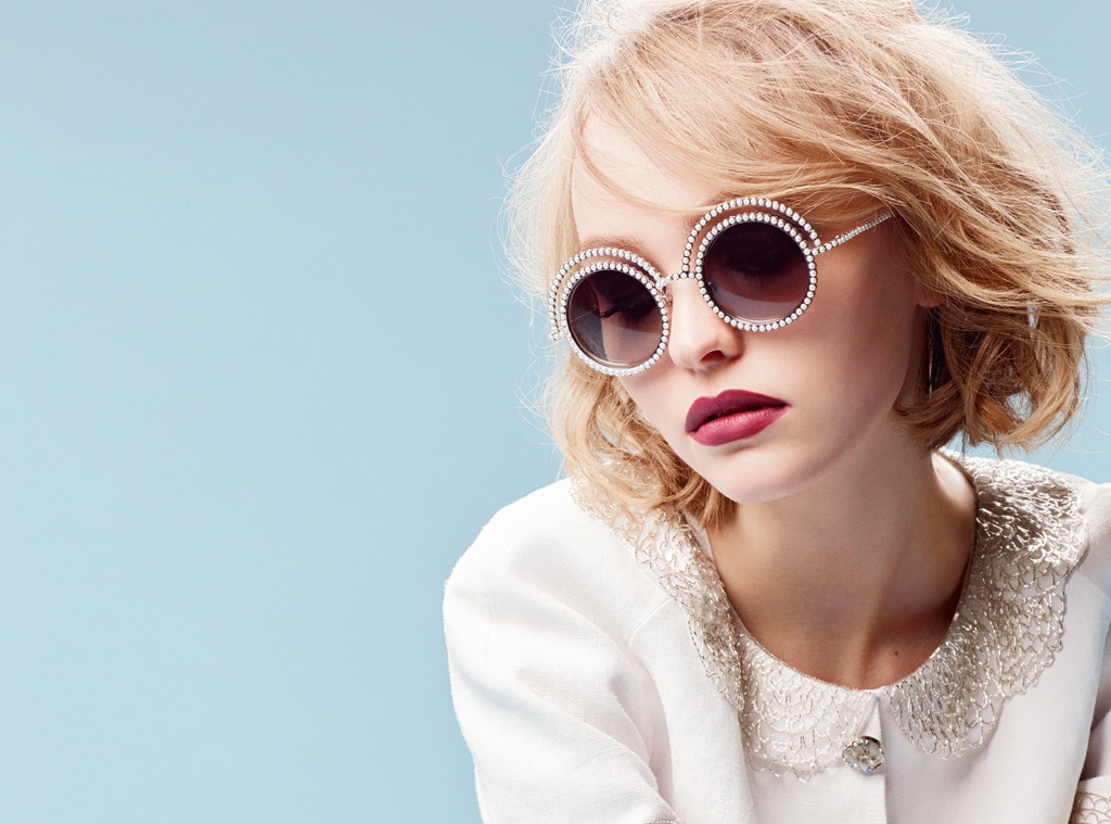 Look! Lily-Rose Depp Lands Chanel Eyewear Campaign