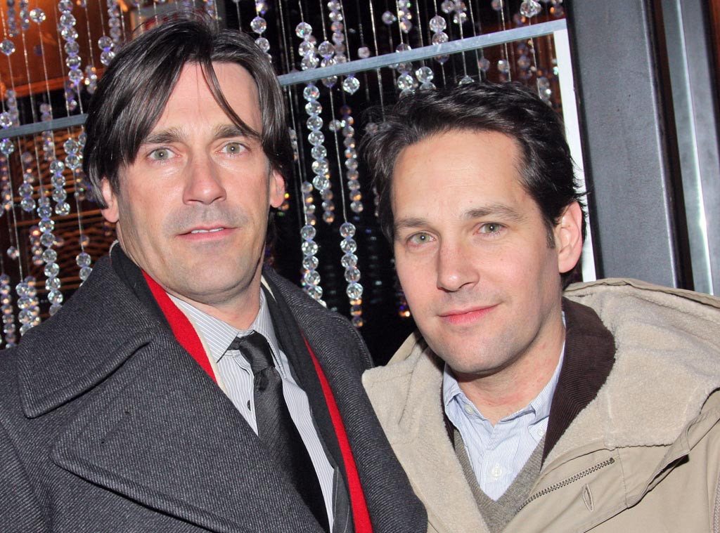 Paul Rudd and Jon Hamm Fought Over the Same Girl: Watch the ...