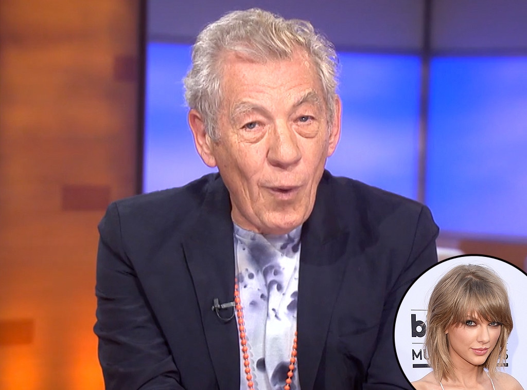 Ian McKellen, Taylor Swift