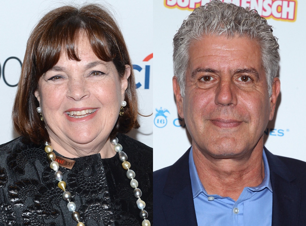 Ina Garten, Anthony Bourdain