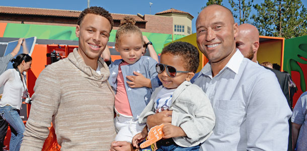 Stephen Curry's Daughter Riley Steals Show at Kids' Choice Awards