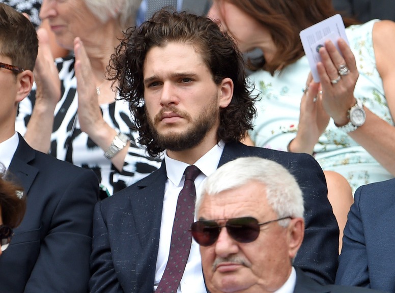 Kit Harington, Celebs at Wimbledon