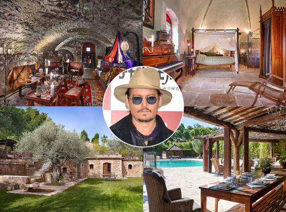 Johnny Depp’s Incredible $26 Million French Village Estate Is For Sale ...