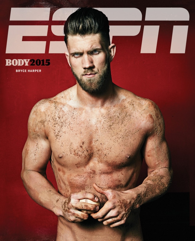 Watch: Bryce Harper Gets Naked for ESPN Magazine - E! Online