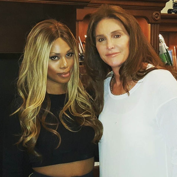 Laverne Cox, Caitlyn Jenner, Instagram