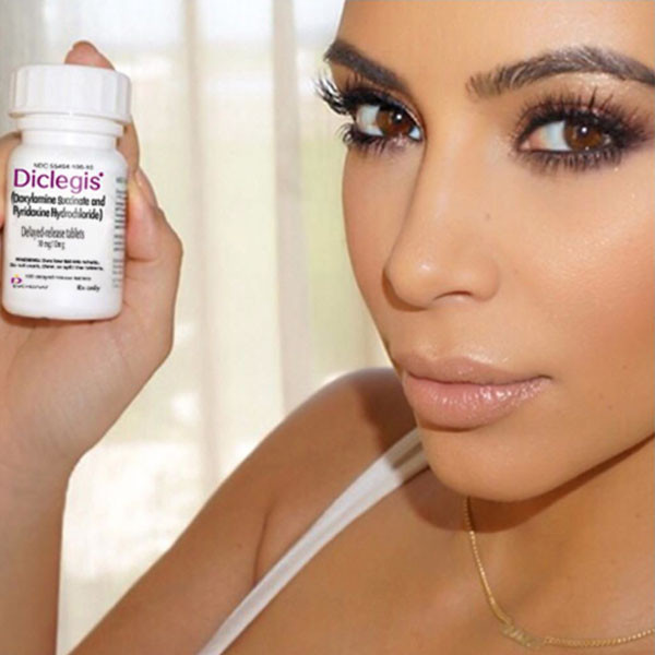 How Kim Kardashian Got Rid of Her Morning Sickness - E! Online