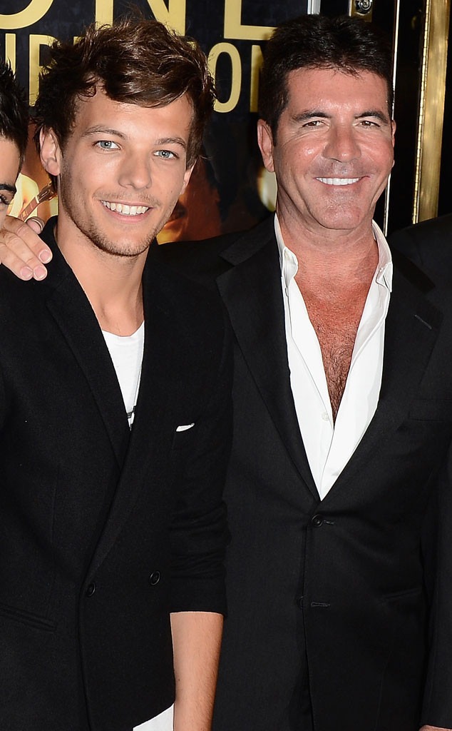 Louis Tomlinson, Simon Cowell