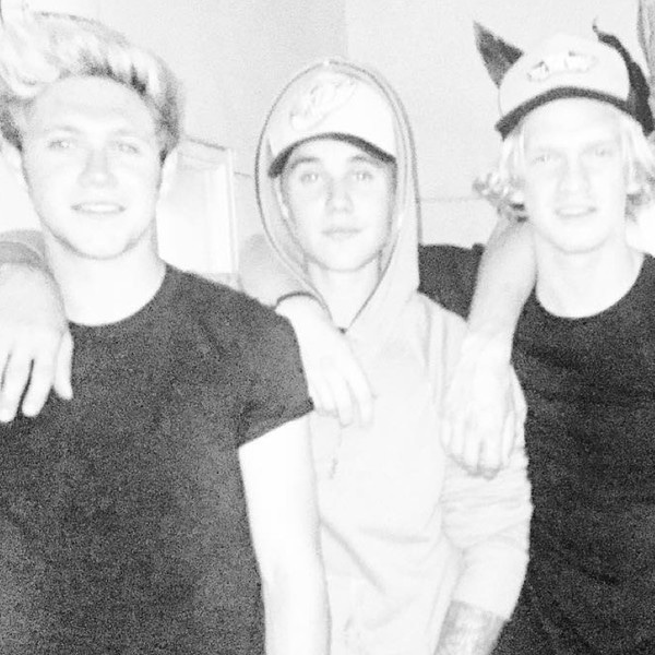 Cody Simpson, Niall Horan, Justin Bieber