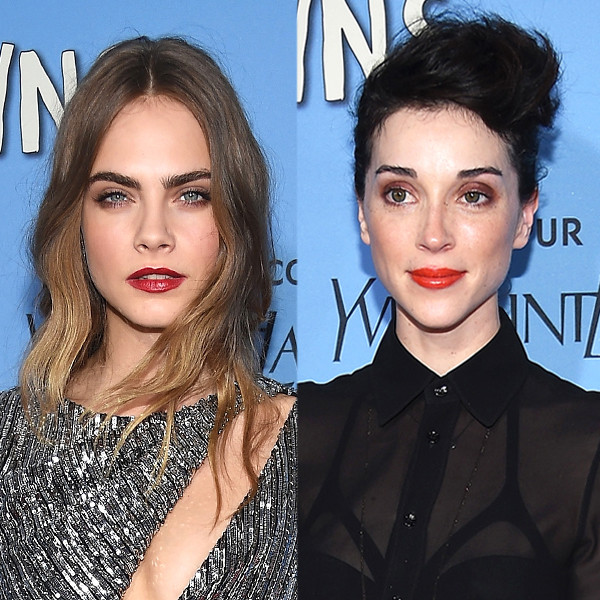 St. Vincent Attends GF Cara Delevingne�s Paper Towns