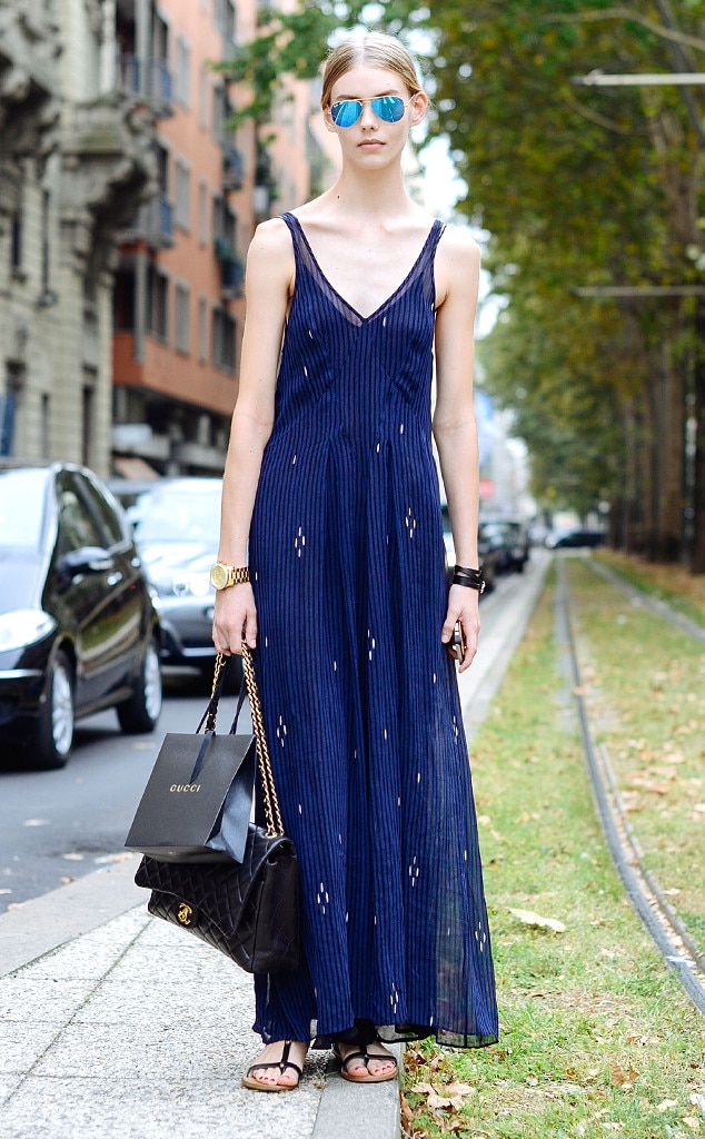 Alia from Street Style  Maxi  Dresses  E News