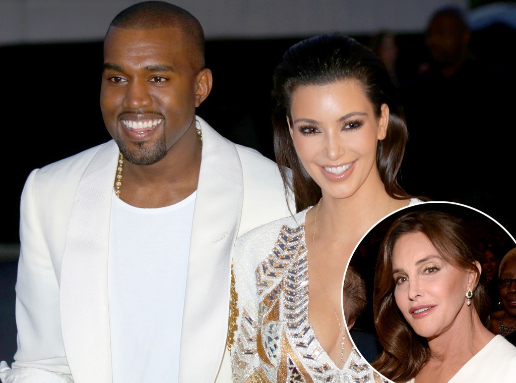 Kim Kardashian, Kanye West, Caitlyn Jenner