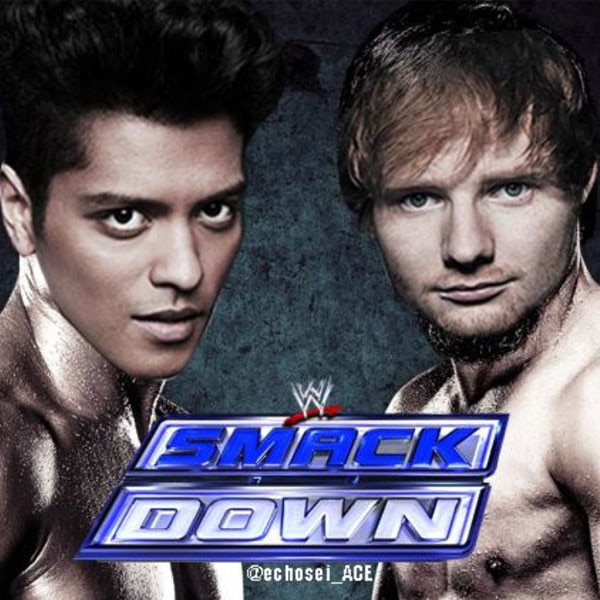 Bruno Mars Starts a Fight With Ed Sheeran (But It's All in Jest)