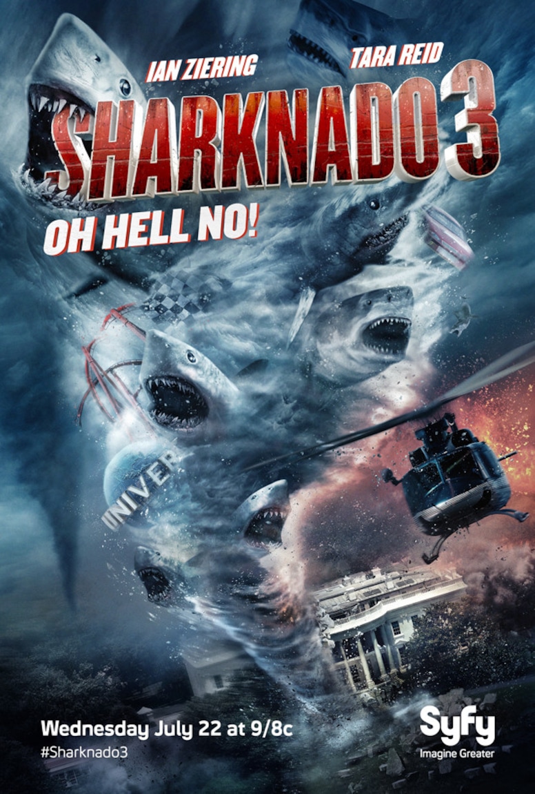 Sharknado 3: Oh Hell No!, Poster