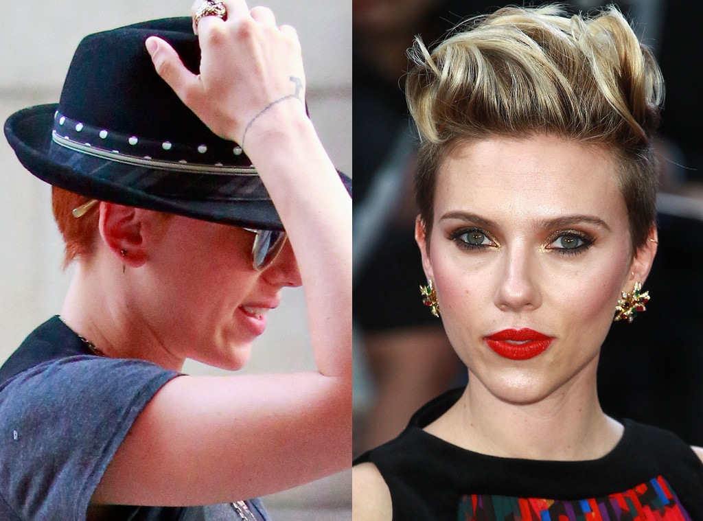 Scarlett Johansson, Hair