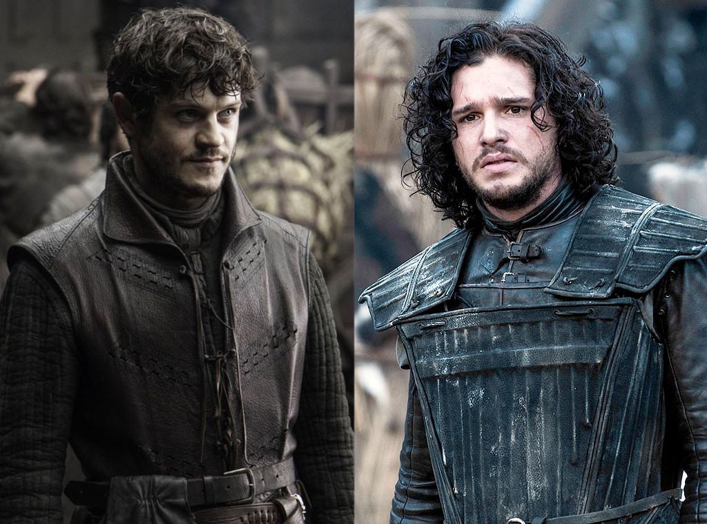 Iwan Rheon, Kit Harington, Game of Thrones